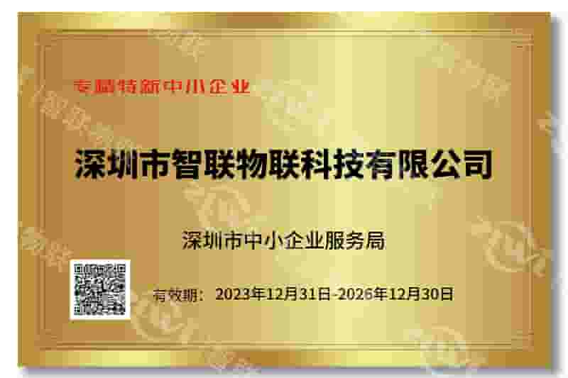 5357cc拉斯维加斯专精特新证书